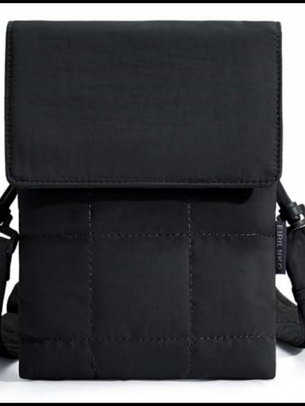 Small Puffer Crossbody Bag Lightweight Nylon Phone Purse RFID